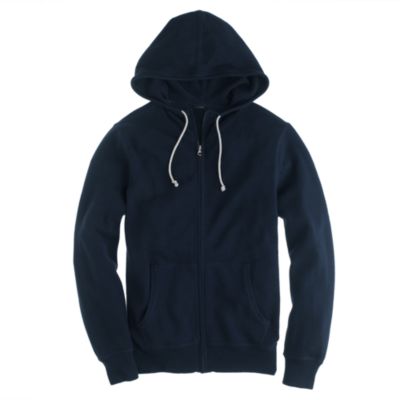 Cotton-cashmere zip hoodie