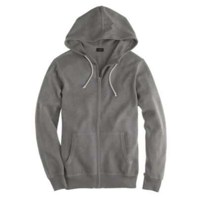 Cotton-cashmere zip hoodie