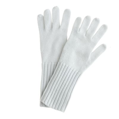 Cashmere long gloves