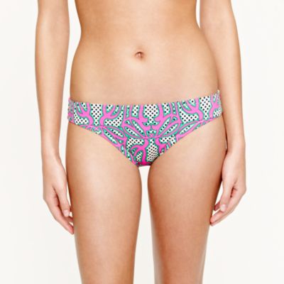 Bikini in neon swirl print
