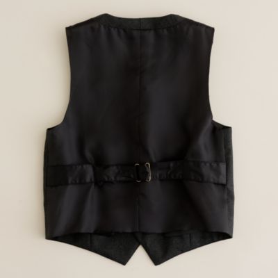Boys' Ludlow suit vest in Italian wool