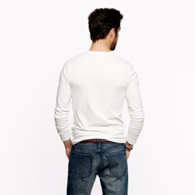 Slim broken-in long-sleeve tee