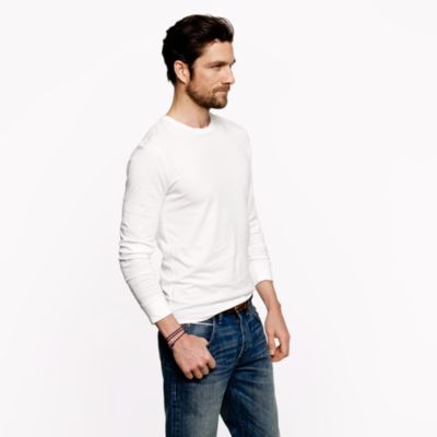 Slim broken-in long-sleeve tee