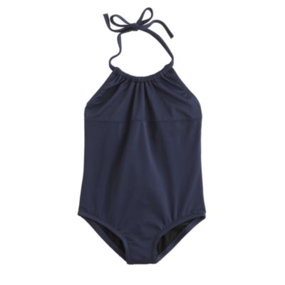 Girls' gathered-neck tank
