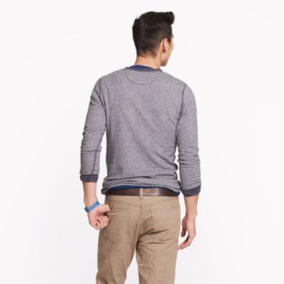 Homespun knitwear coalminer henley