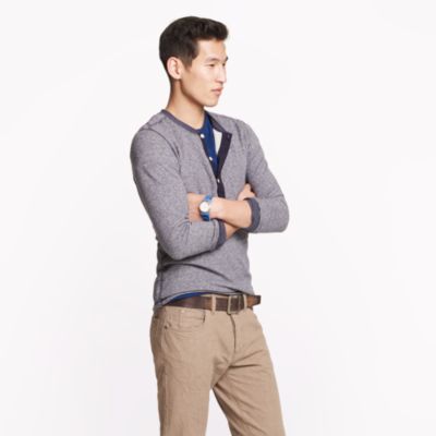 Homespun knitwear coalminer henley