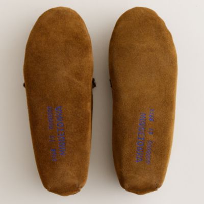 Kids' Minnetonka&reg; lined moccasin slippers