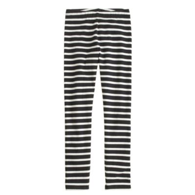 Girls' everyday leggings in bold stripe