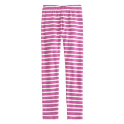 Girls' everyday leggings in bold stripe