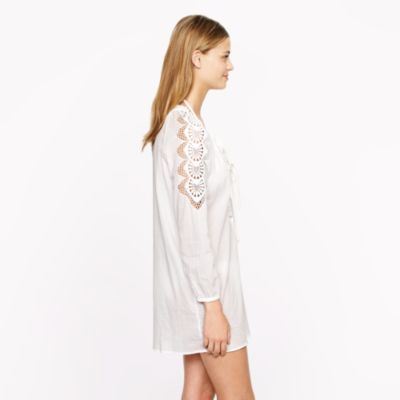 Embroidered rope tunic