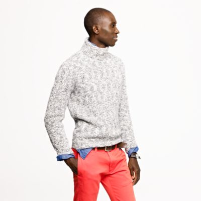 Alpaca turtleneck sweater