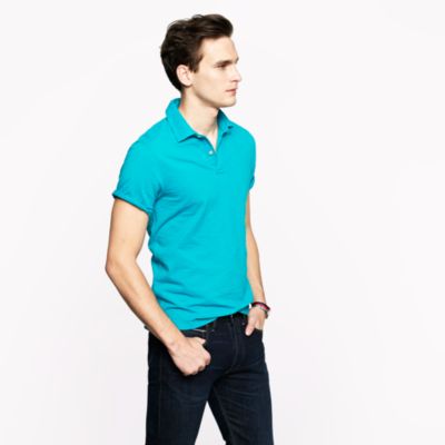 Lightweight piqu&eacute; polo