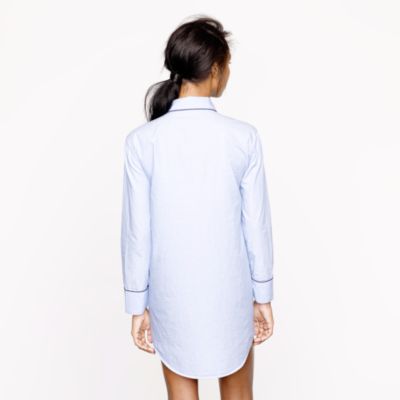 Nightshirt in end-on-end cotton