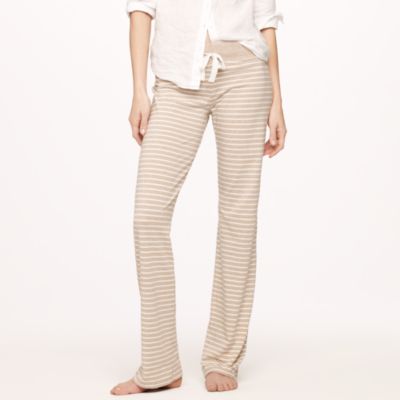Dreamy cotton pant in stripe