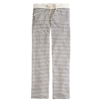 Dreamy cotton pant in stripe