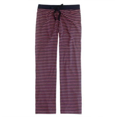 Dreamy cotton pant in stripe