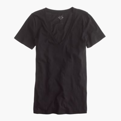 Tissue V-neck classic tee