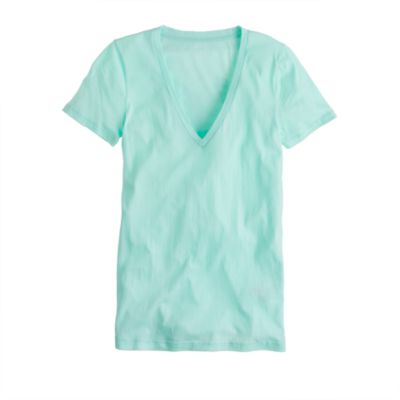 Tissue V-neck classic tee