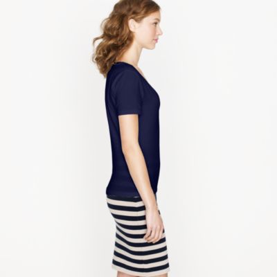 Tissue V-neck classic tee