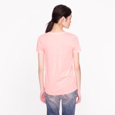 Tissue V-neck classic tee