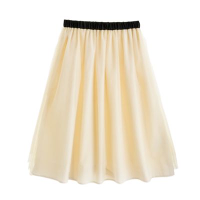 Girls' tippy-toe tulle long skirt