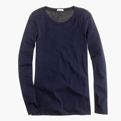 Tissue long-sleeve tee