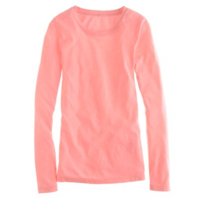 Tissue long-sleeve tee