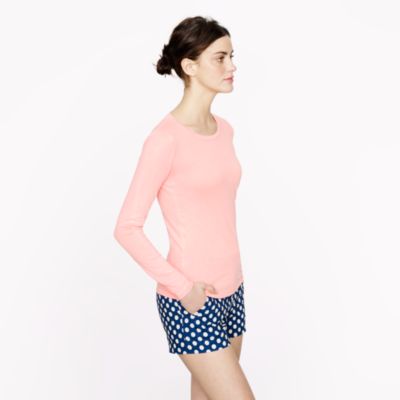 Tissue long-sleeve tee