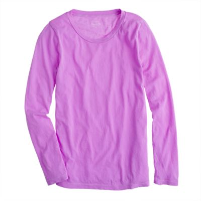 Tissue long-sleeve tee