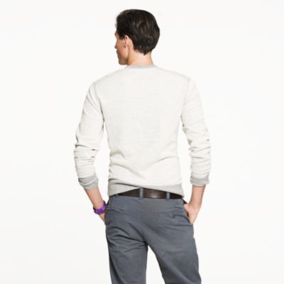 Reverse waffle thermal sweatshirt