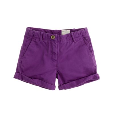 Girls' chino short