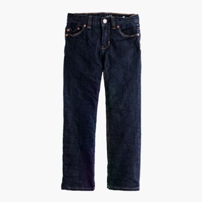 Boys' vintage slim-fit stretch denim jean