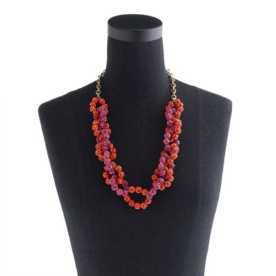 Fireball chain necklace