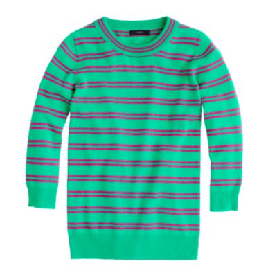Collection cashmere Tippi sweater in stripe