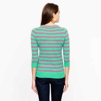 Collection cashmere Tippi sweater in stripe