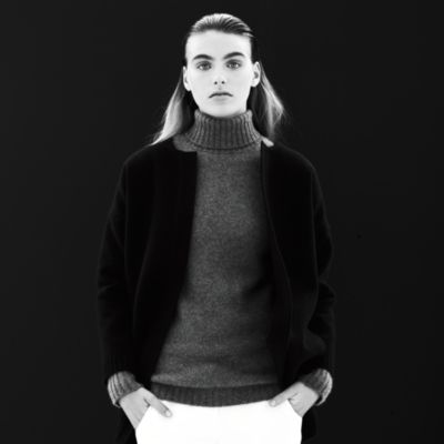 Collection chunky turtleneck sweater