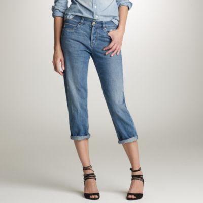 MiH Jeans&reg; London boy cropped in gill wash