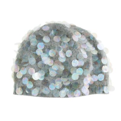 Girls' paillette hat
