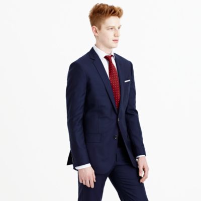 Ludlow suit jacket with double vent in Italian cashmere