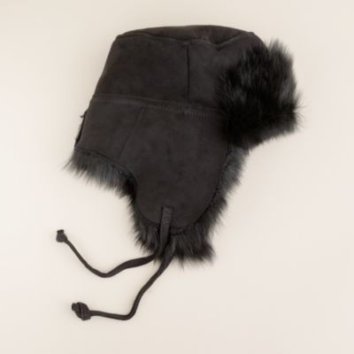 Toscana shearling trapper hat
