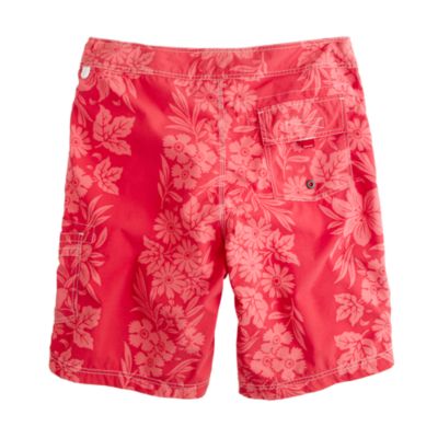 9" board shorts in floral hilo