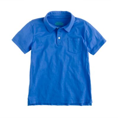 Boys' jersey polo
