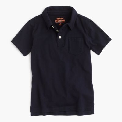 Boys' jersey polo