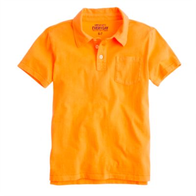 Boys' jersey polo