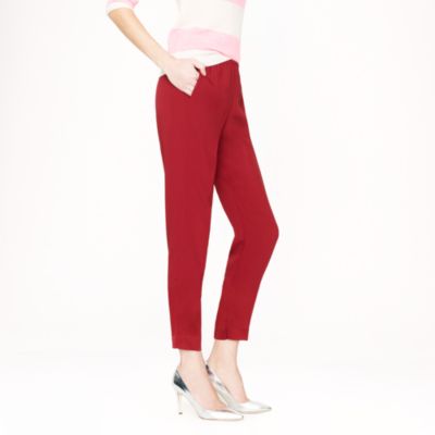 Pull-on crepe pant