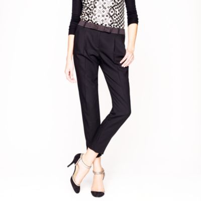 Collection bow-belt pant
