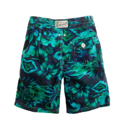 Boys' floral Hawaiian vista board shorts