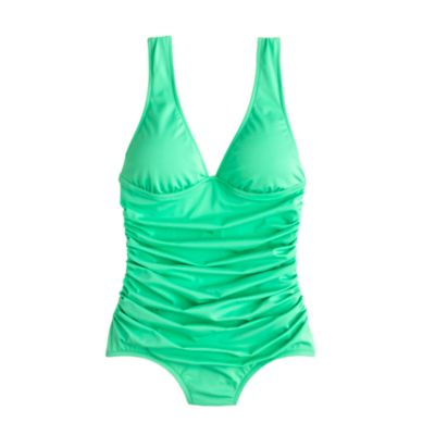 D-cup ruched femme tank
