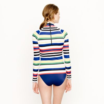 Multistripe rash guard