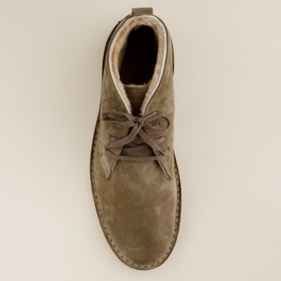 Classic MacAlister boots in shearling-lined suede